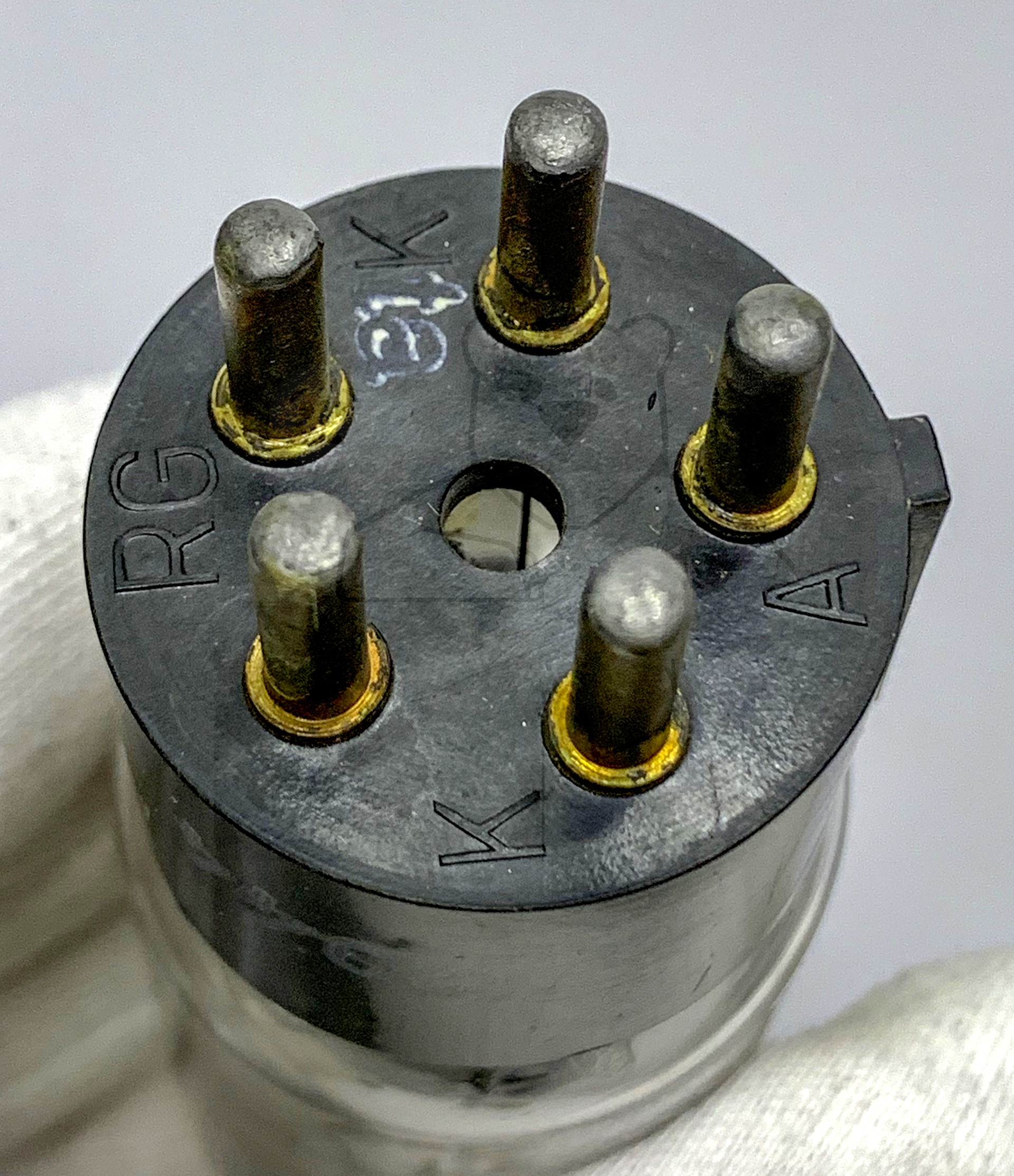 Röhren mit: Poströhre, 5pol.